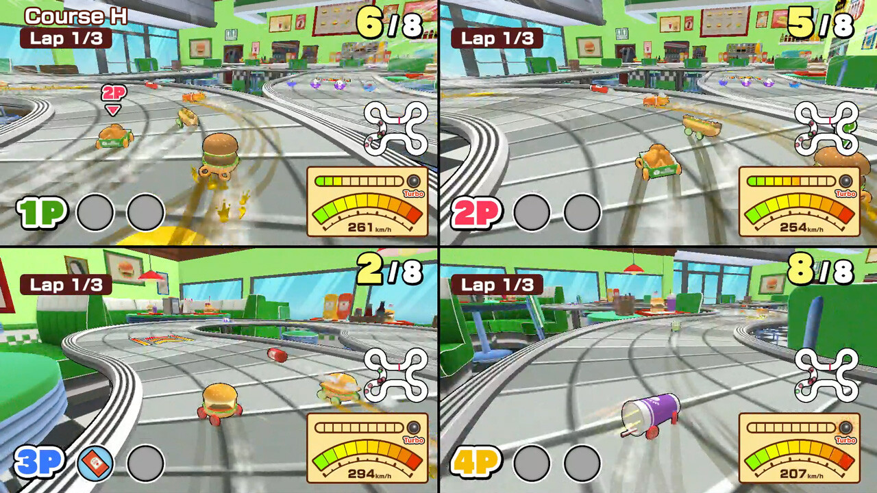 BURGER RACE screenshot 5