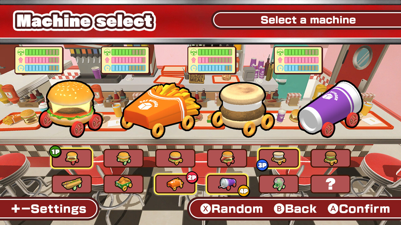 BURGER RACE screenshot 2