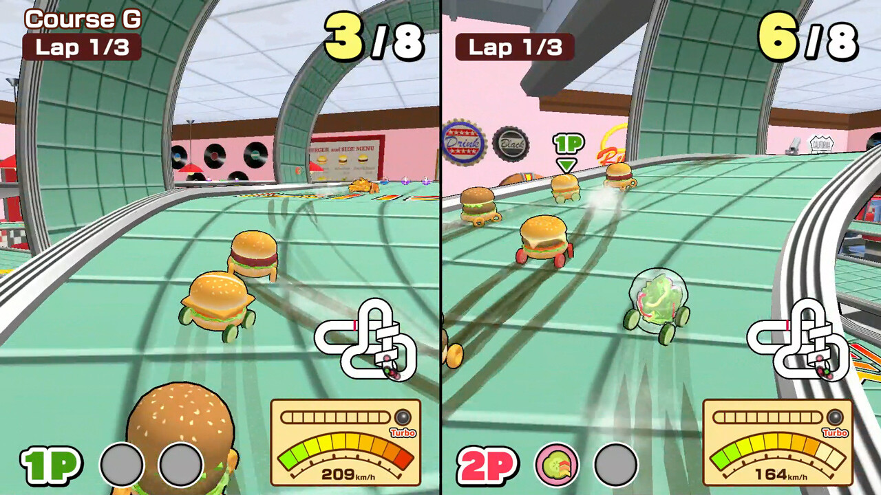 BURGER RACE screenshot 4