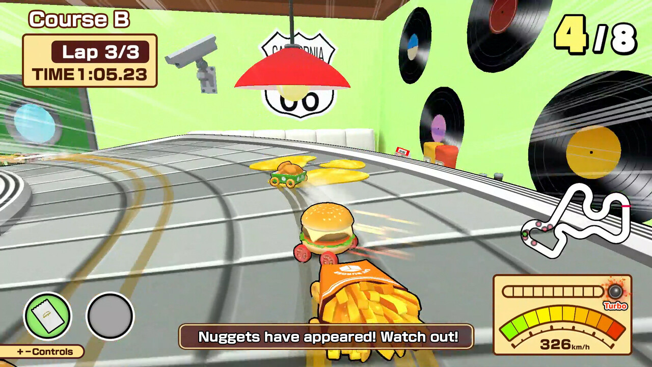 BURGER RACE screenshot 1