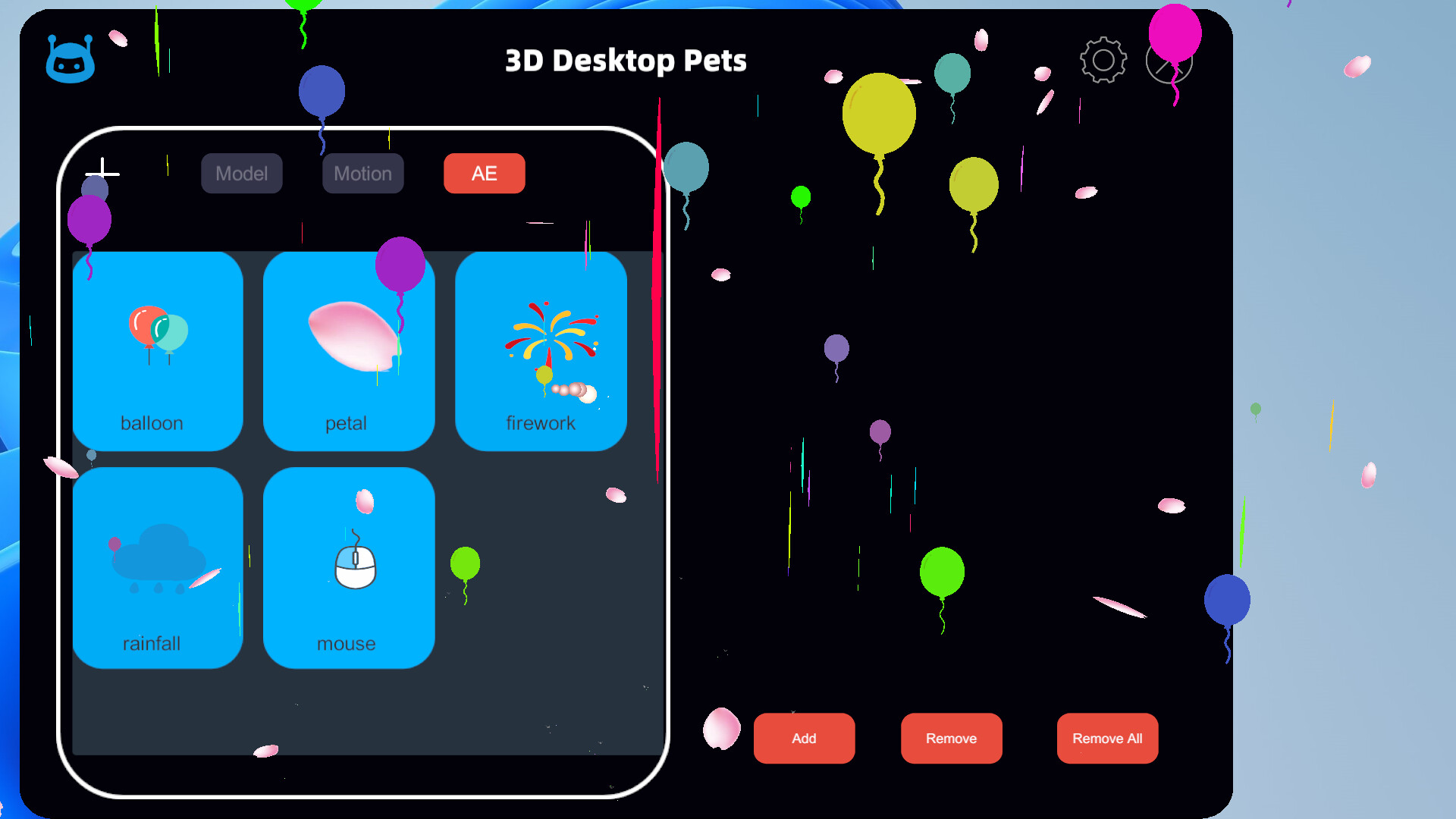 3D Desktop Pets screenshot 4