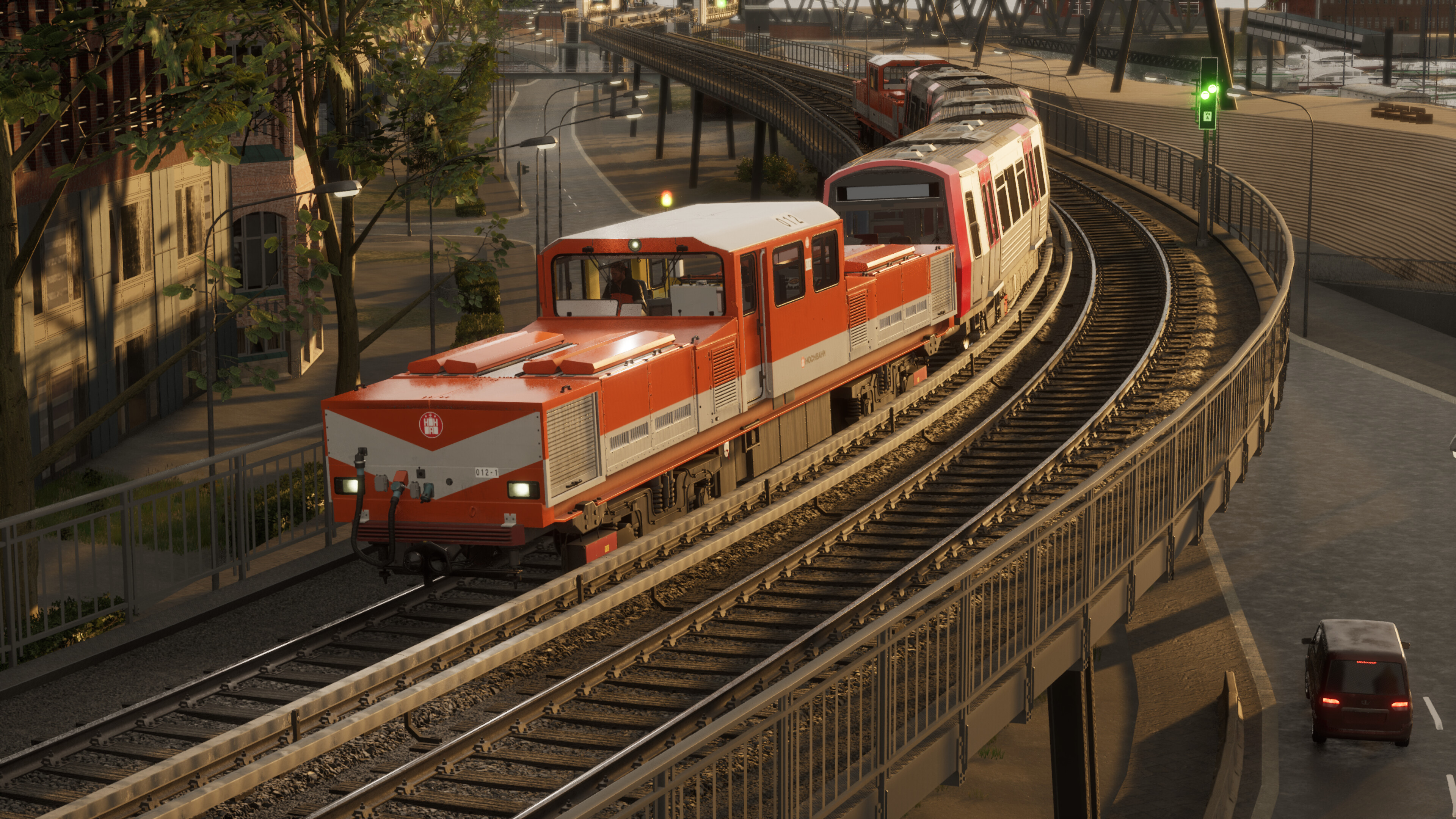 SubwaySim 2 - Hamburg Vehicle DLC: Akkulok AL1 screenshot 1