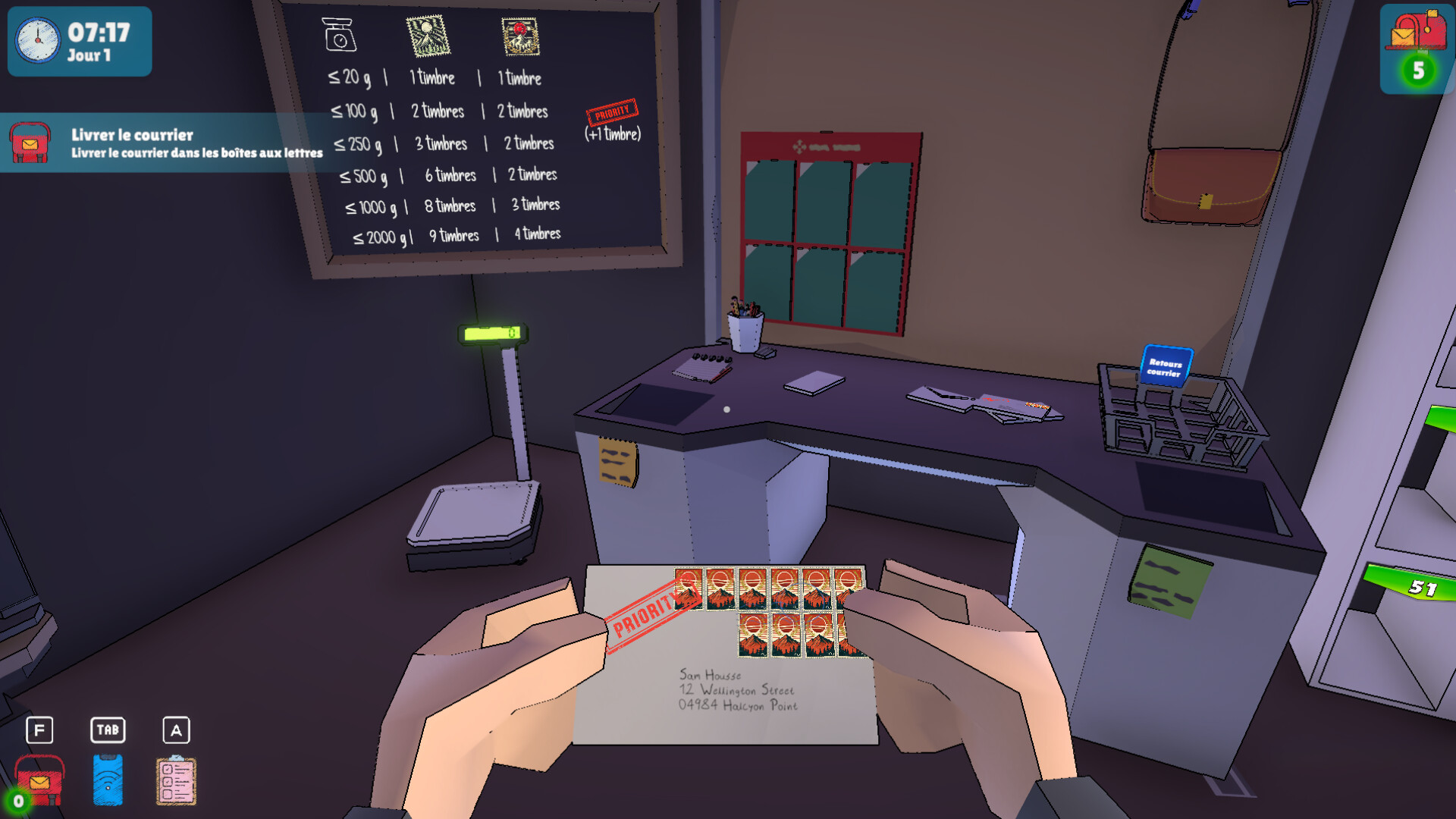 Postman Simulator screenshot 3