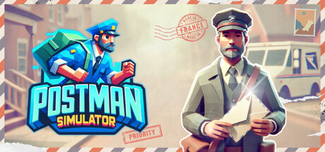 Postman Simulator — Steam header