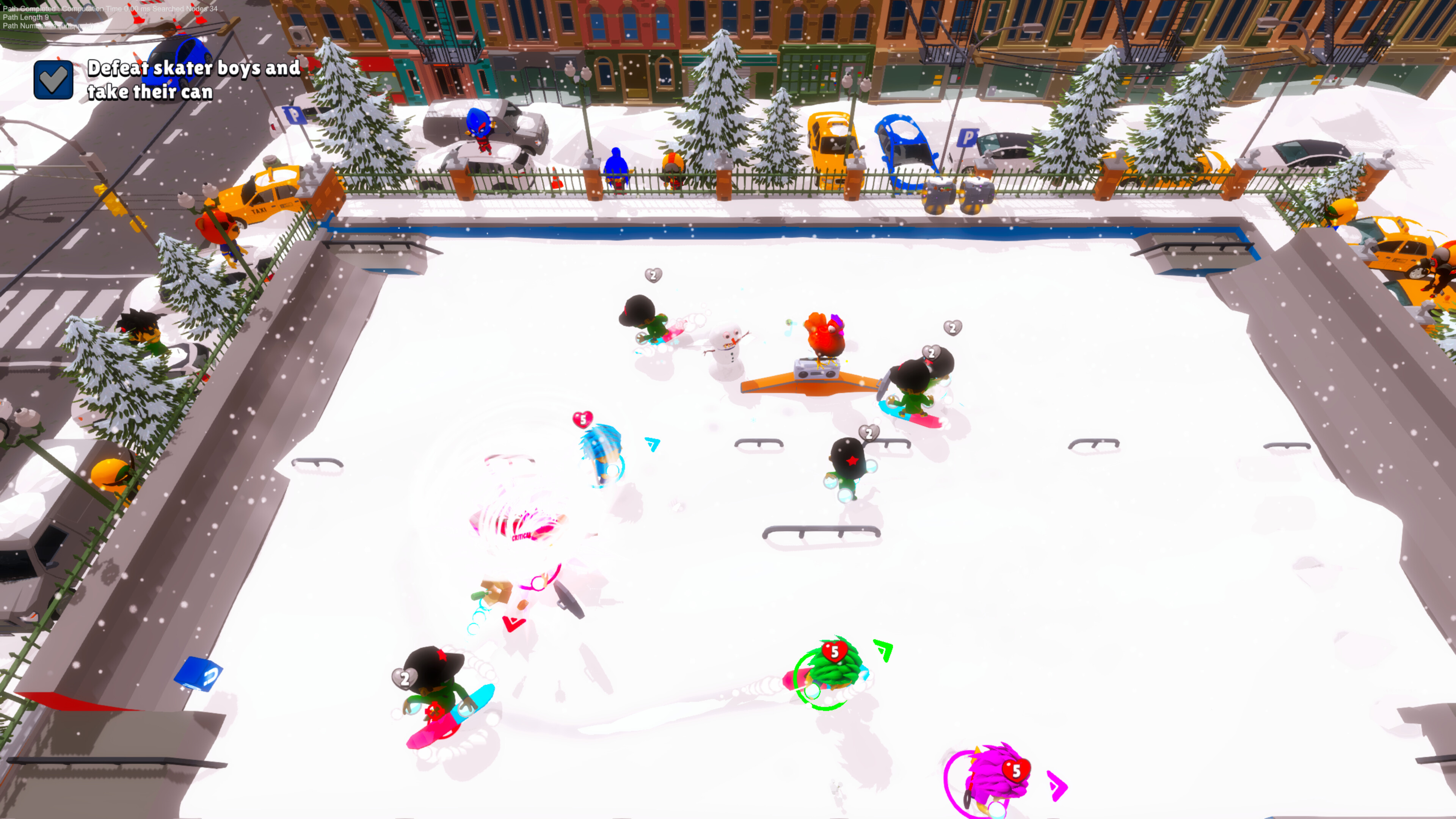 A Tiny Snow Game screenshot 3