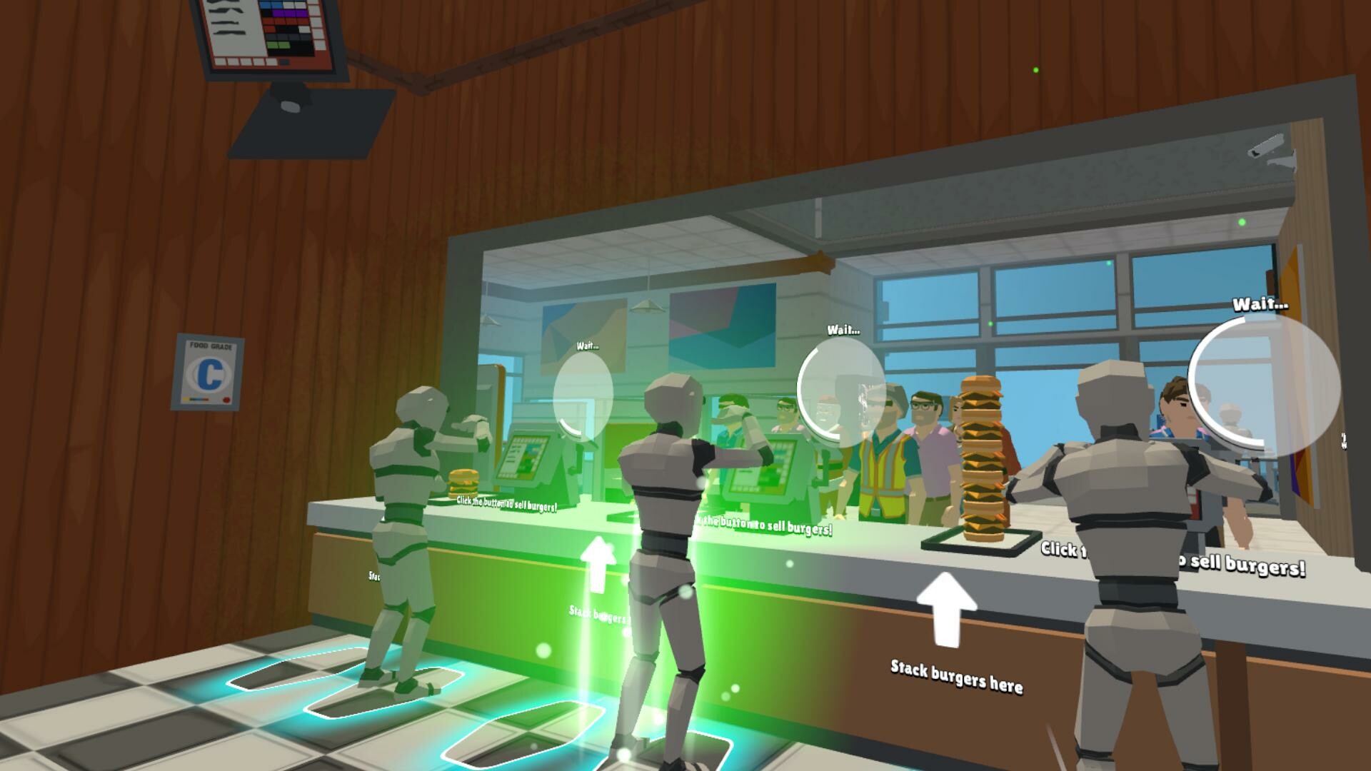 Stack Your Burger VR screenshot 13