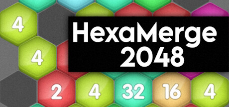 HexaMerge 2048 — Steam header