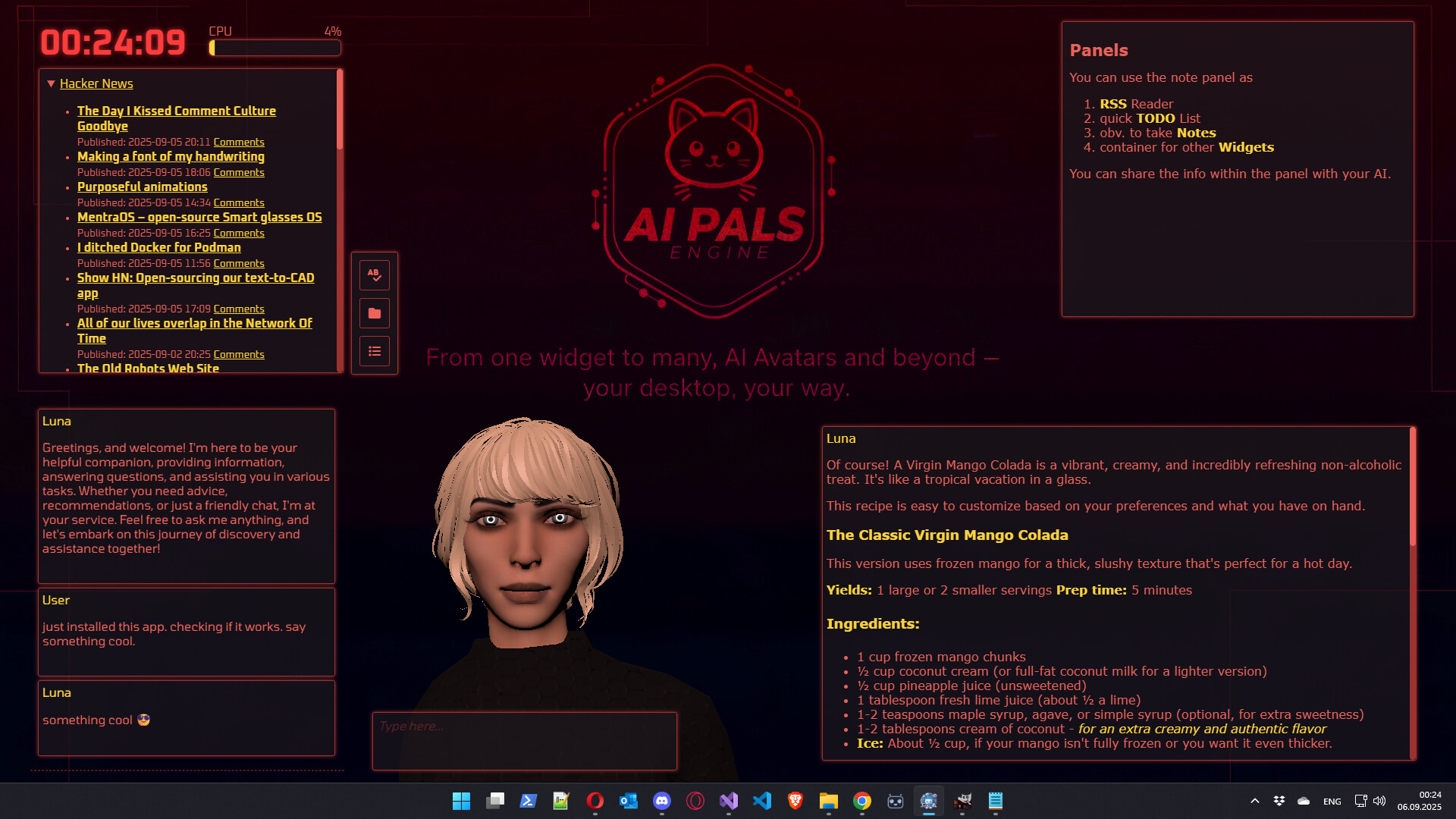 AI Pals Engine screenshot 2