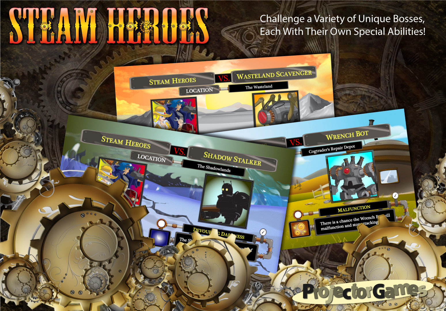 Steam Heroes screenshot 5
