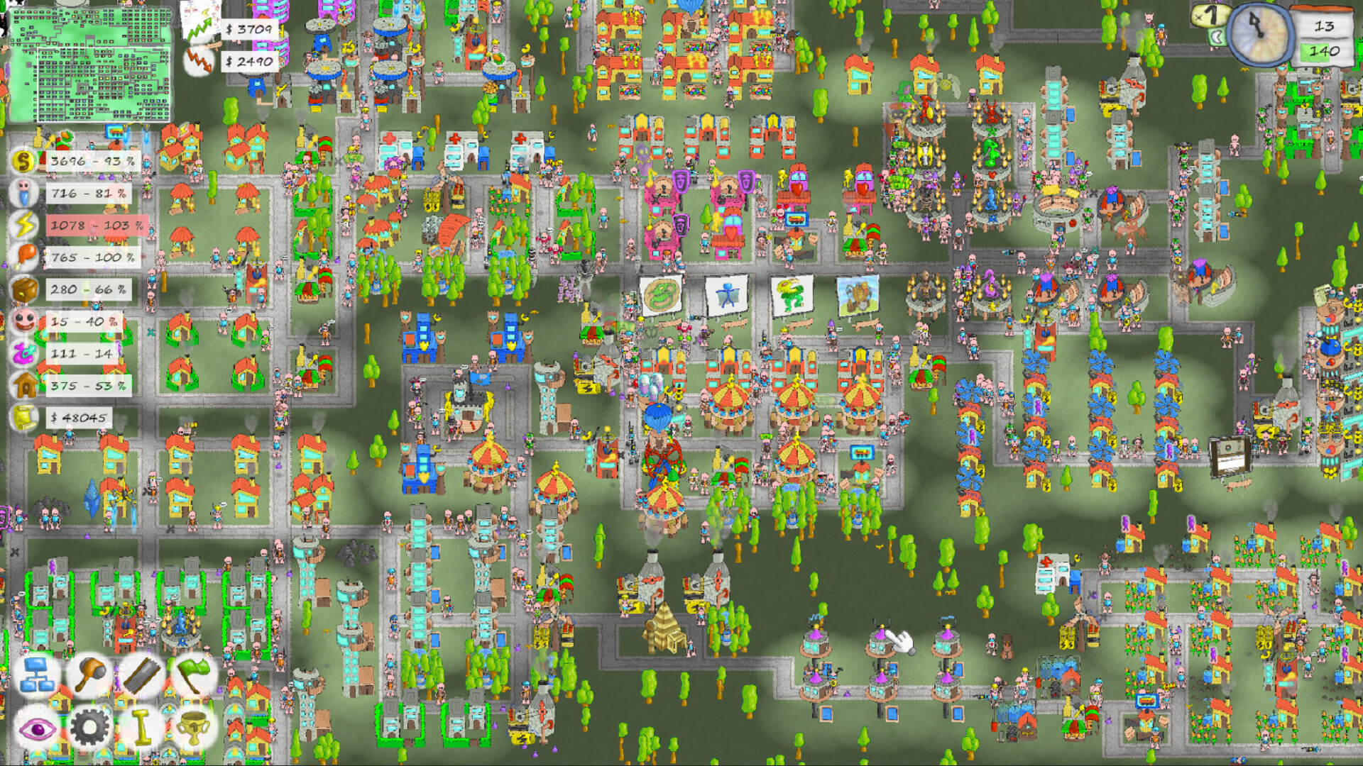 Omicrocity2 screenshot 1