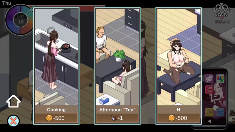 [强烈推荐/NTR/像素/色诱/动态/无修] NTR狂热 [v5.0.5s][官中/度盘/P盘] 游戏 第9张