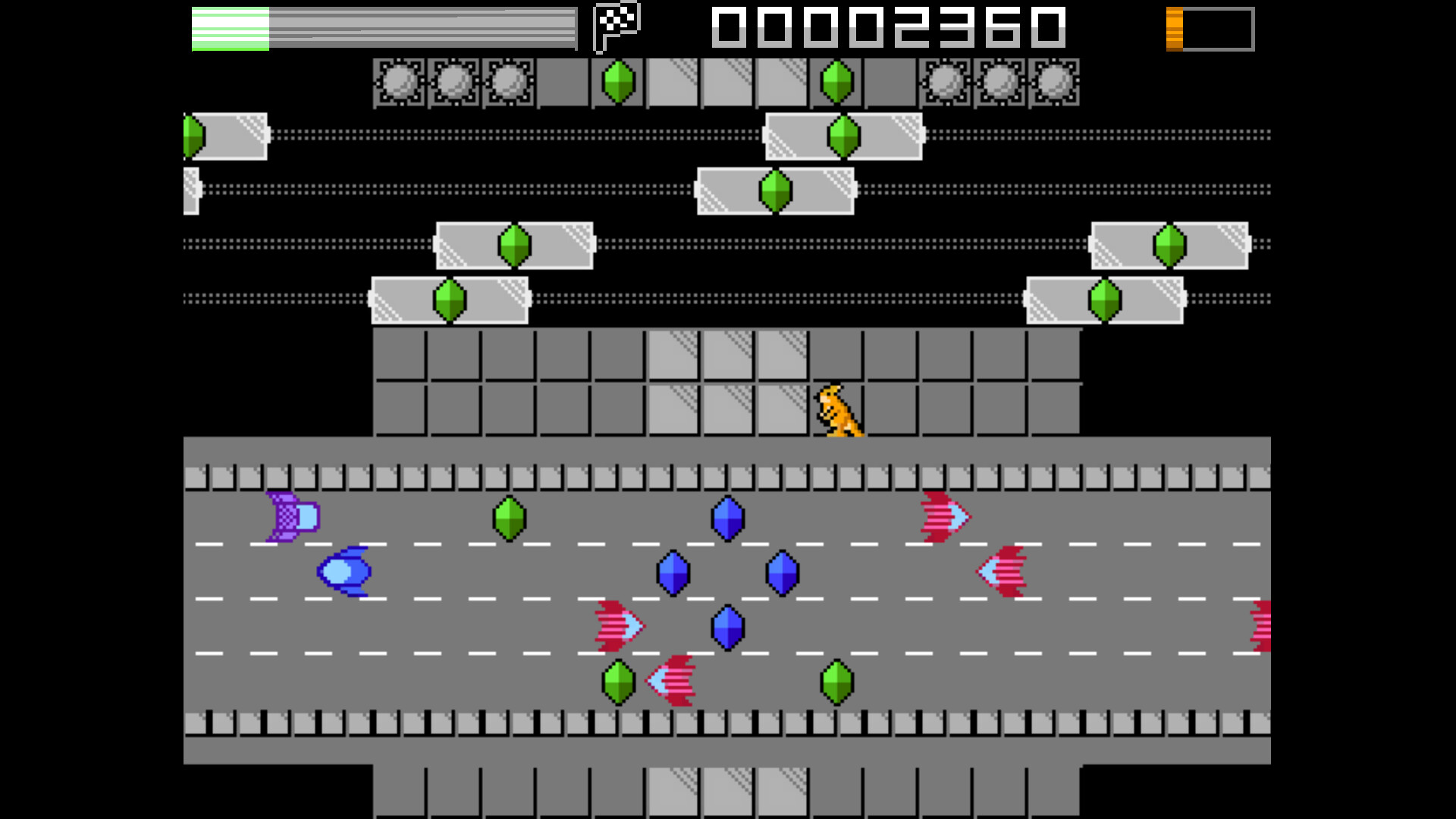 Retro Endurance 8bit screenshot 21