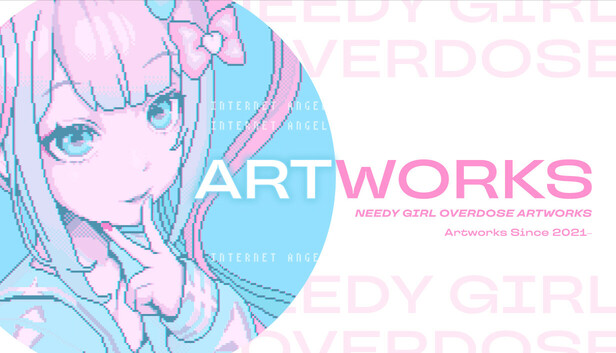 NEEDY GIRL OVERDOSE 　原画 NEEDY GIRL OVERDOSE Soundtrack | One Map by FROM JAPAN