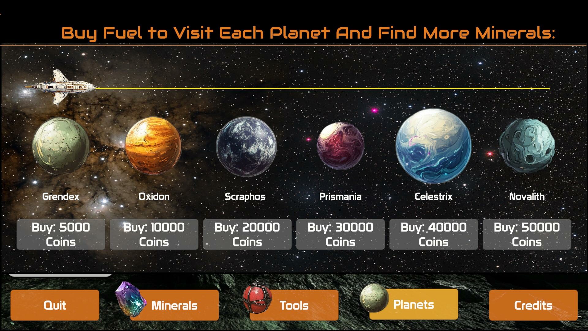 SpAIceRocks screenshot 5