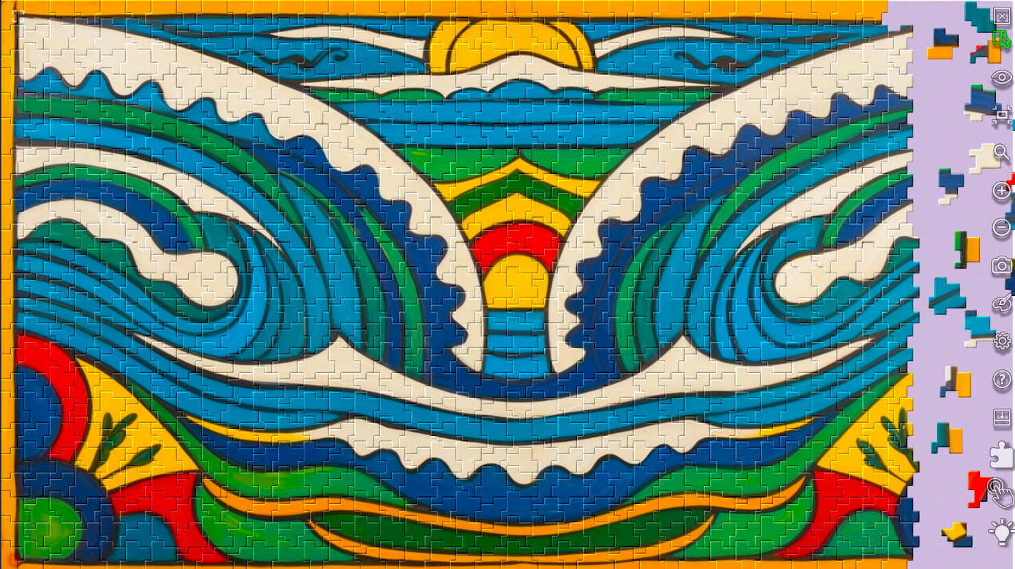 Master of Pieces © Jigsaw Puzzle DLC - Folk-Art screenshot 4