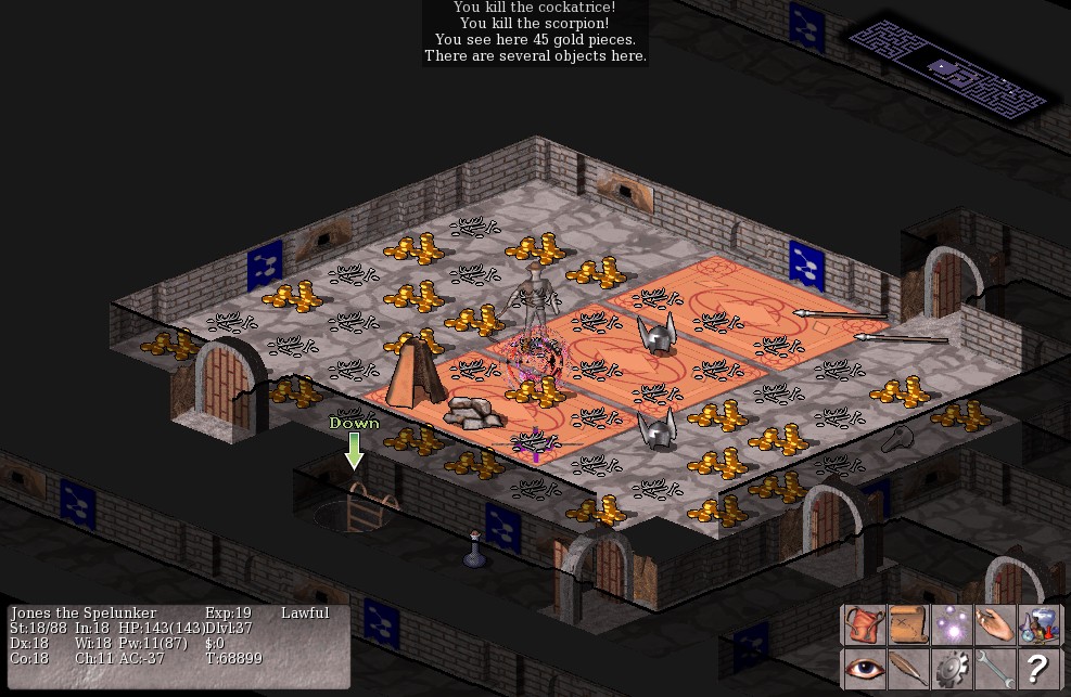 Vulture for NetHack screenshot 2