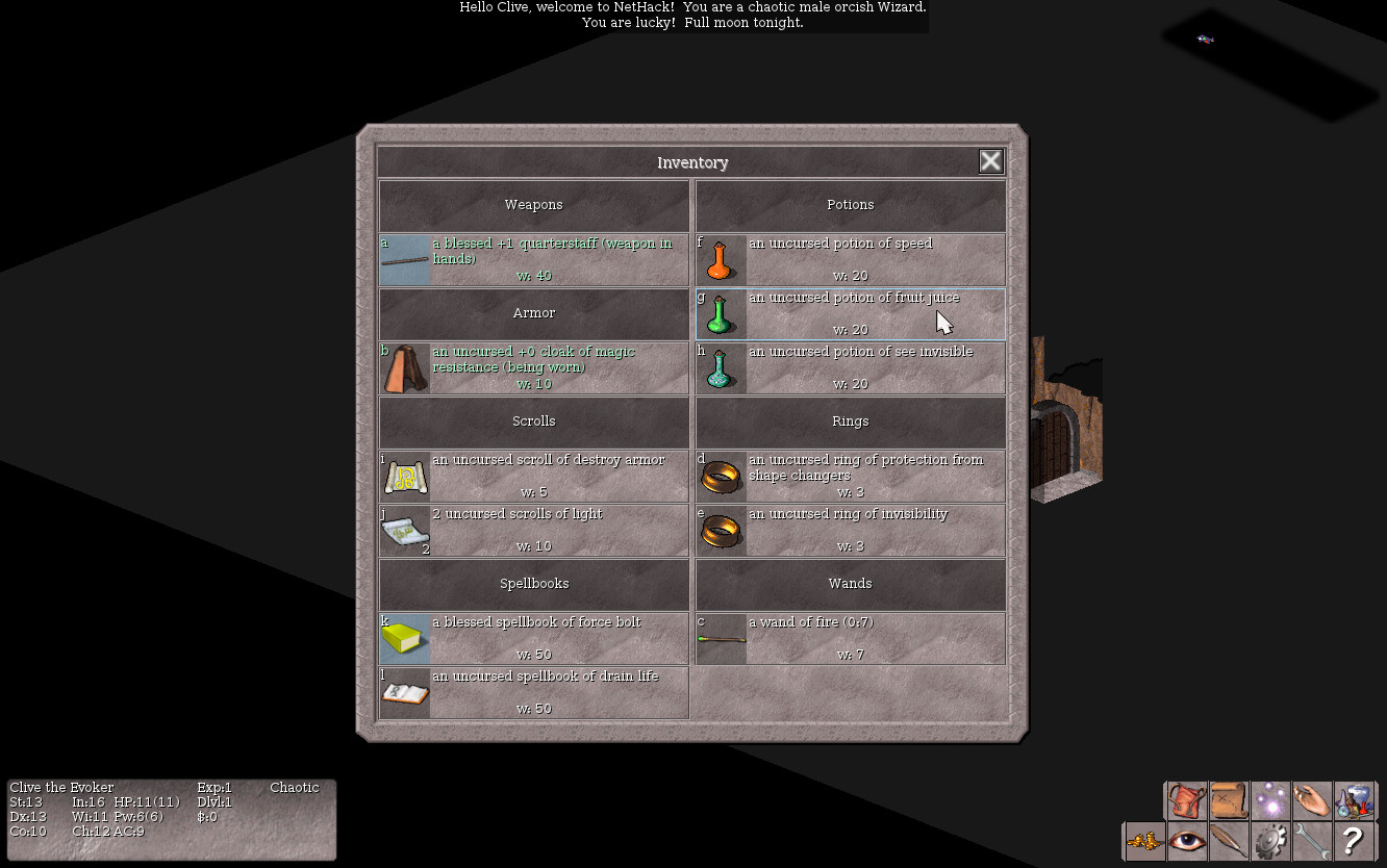 Vulture for NetHack screenshot 3
