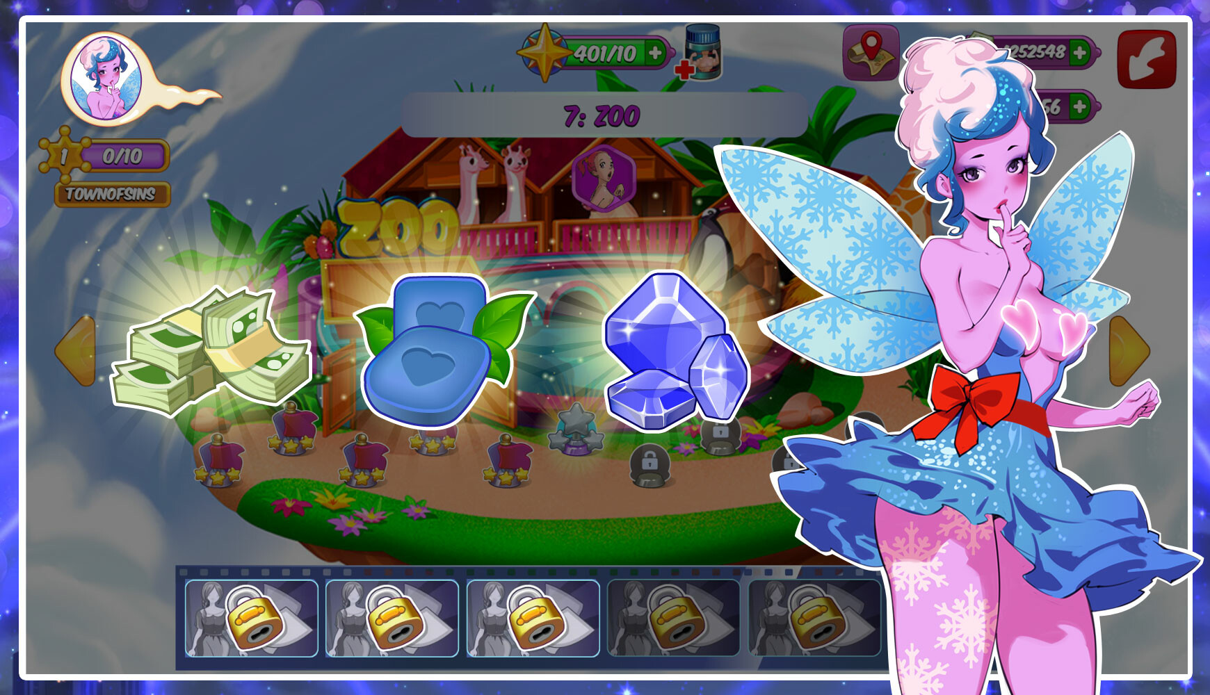 Town of Sins - Adult talk screenshot 2