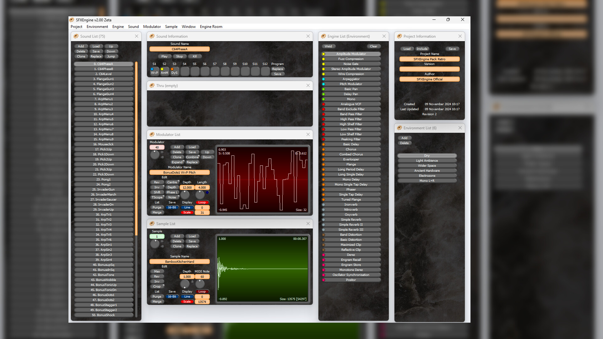 SFXEngine Sound Pack: Retro screenshot 1