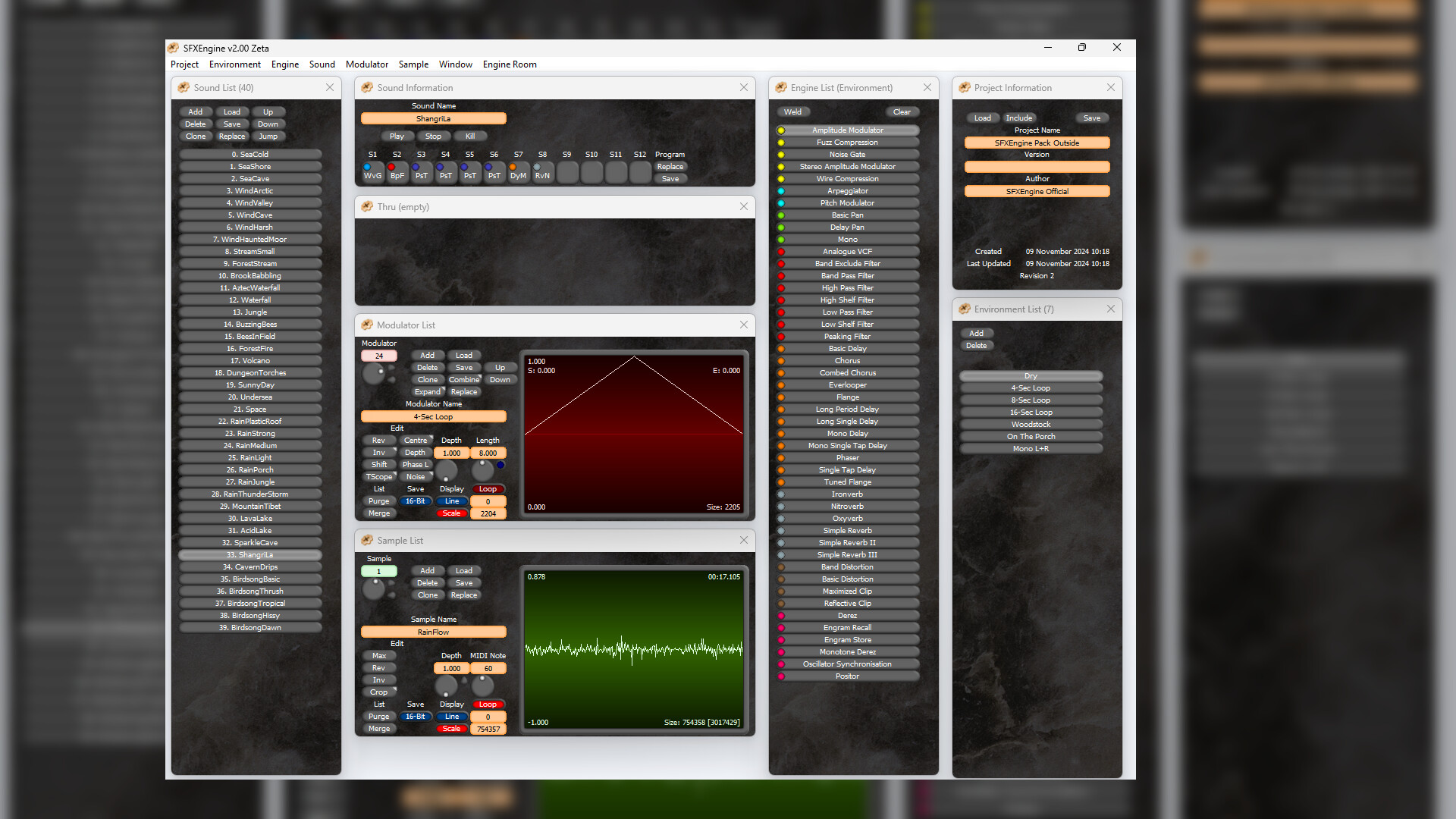 SFXEngine Sound Pack: Outside screenshot 1