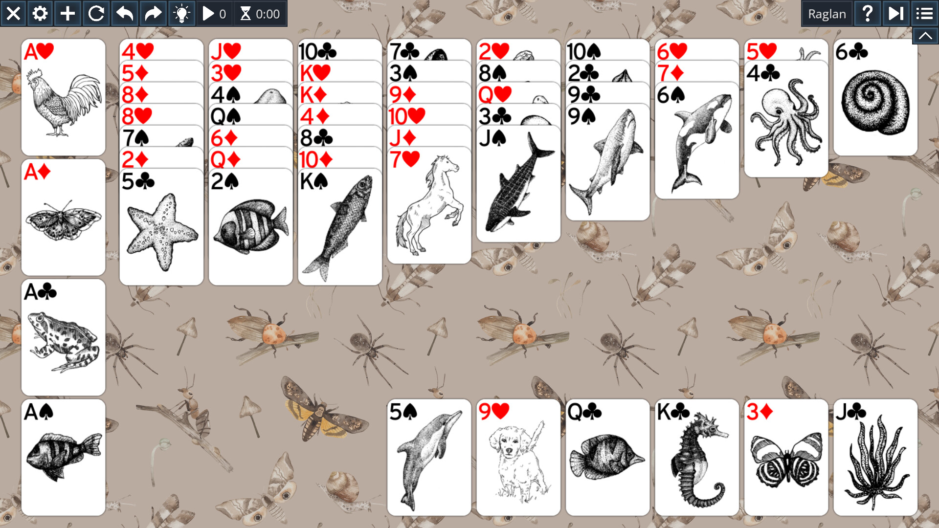 Free Solitaire - Animals screenshot 2