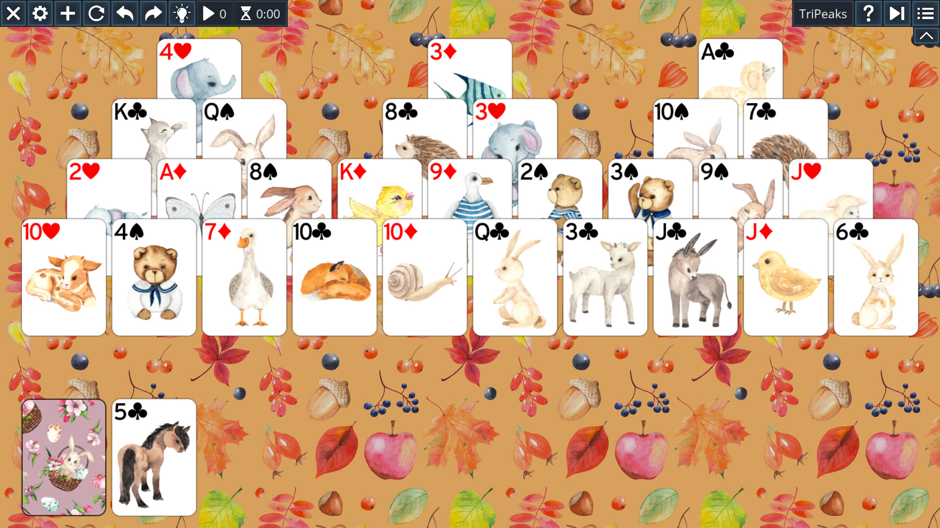 Free Solitaire - Animals screenshot 3