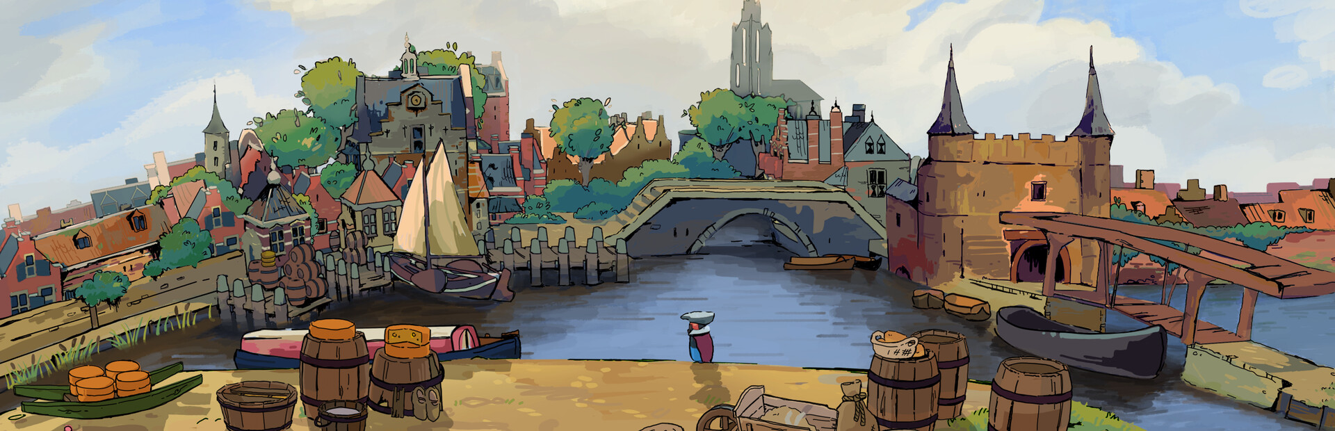 POLDERS: A Dutch City Builder