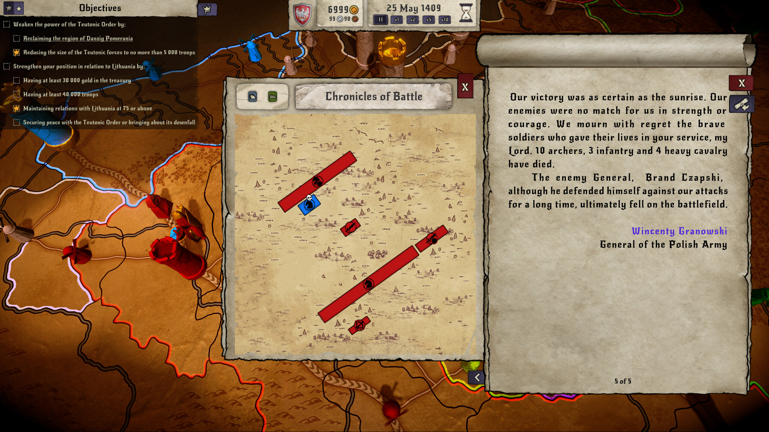 King's Orders - Chronicles of Battle screenshot 3