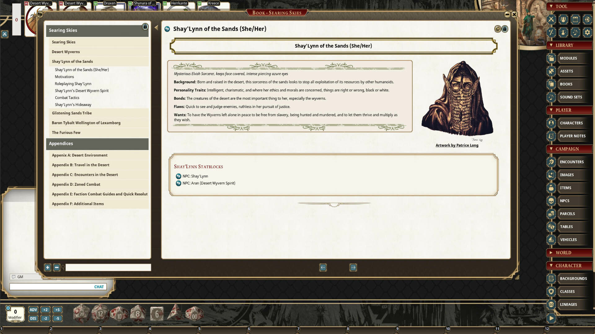 Fantasy Grounds - Searing Skies screenshot 5
