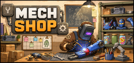 Mech Shop — Steam header