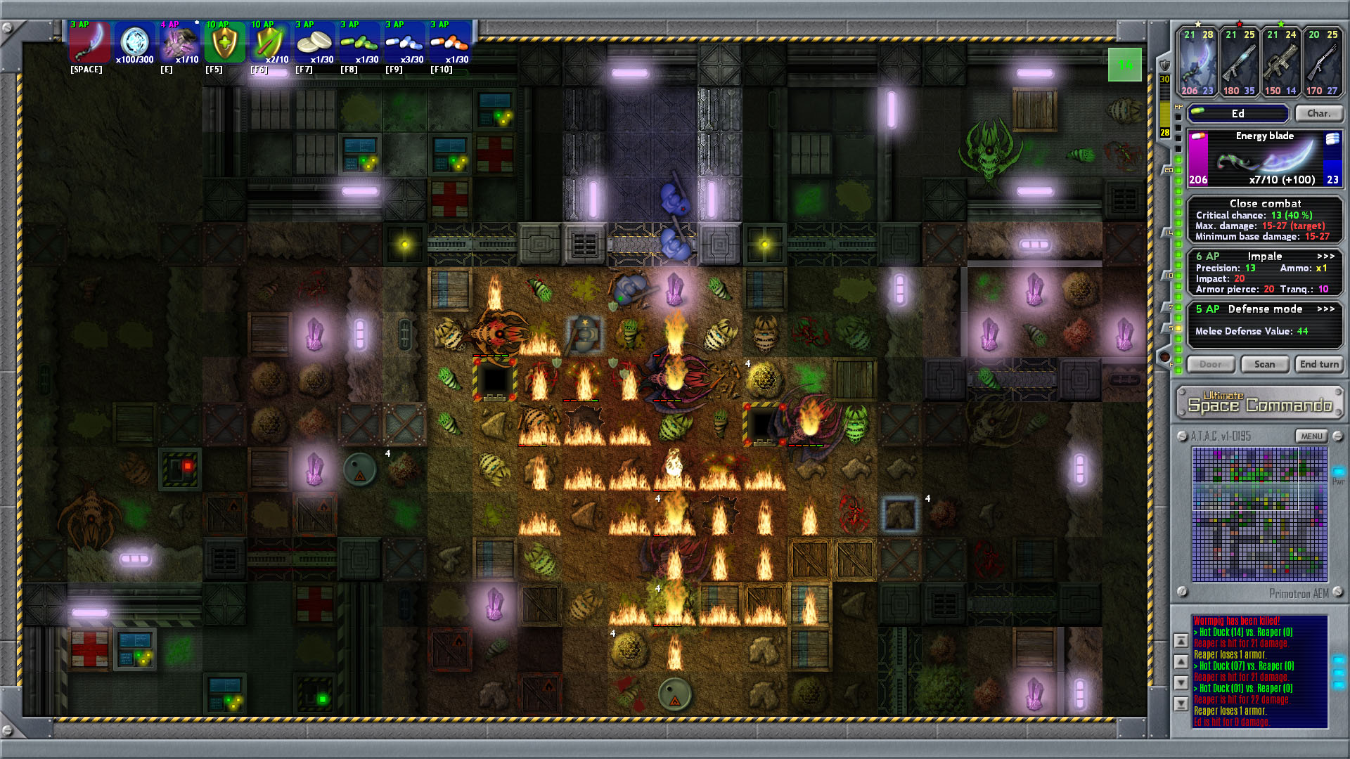 Ultimate Space Commando screenshot 1
