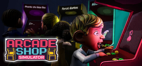 Arcade Shop Simulator — Steam header