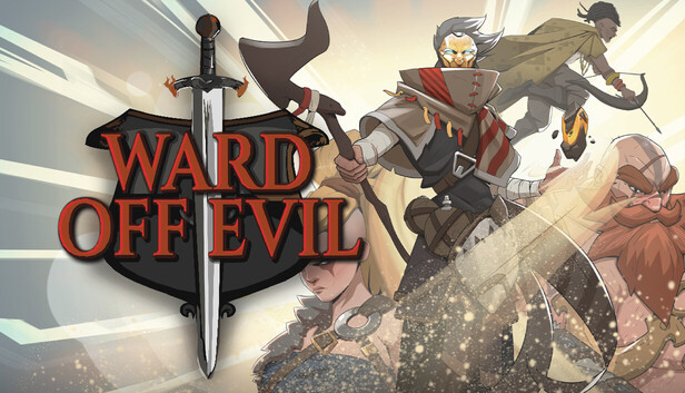 Ward Off Evil promotional illustration featuring its fantasy warriors