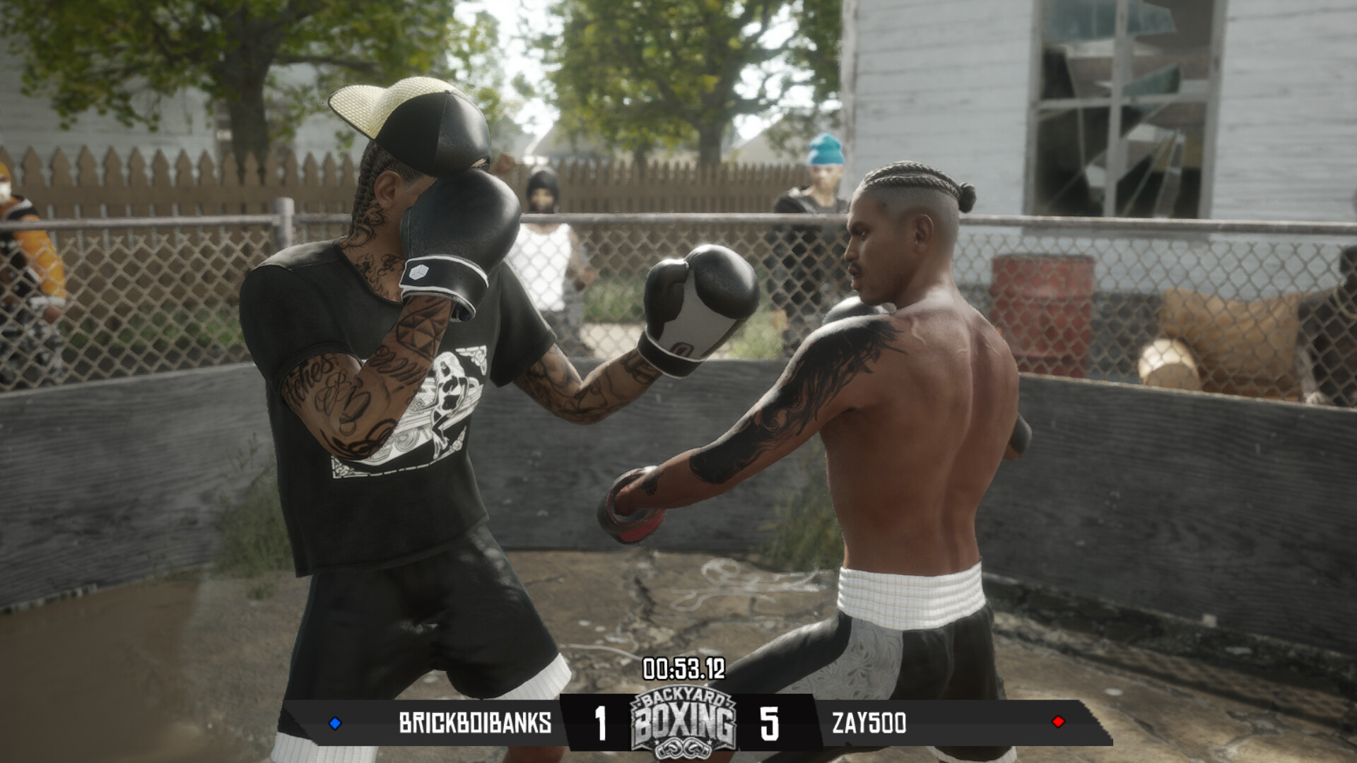 Backyard Boxing screenshot 1