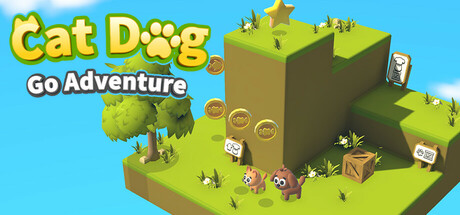 Cat Dog Go Adventure: header artwork