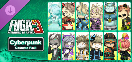 Fuga: Melodies of Steel 3 - Cyberpunk Costume Pack