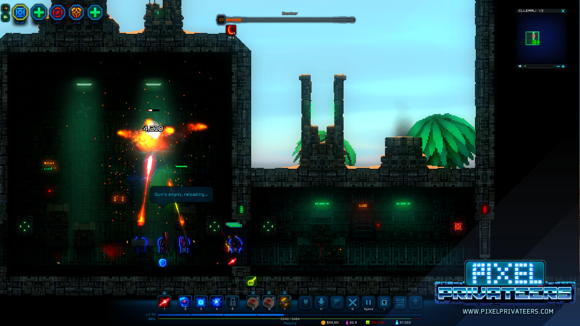 Pixel Privateers screenshot 1