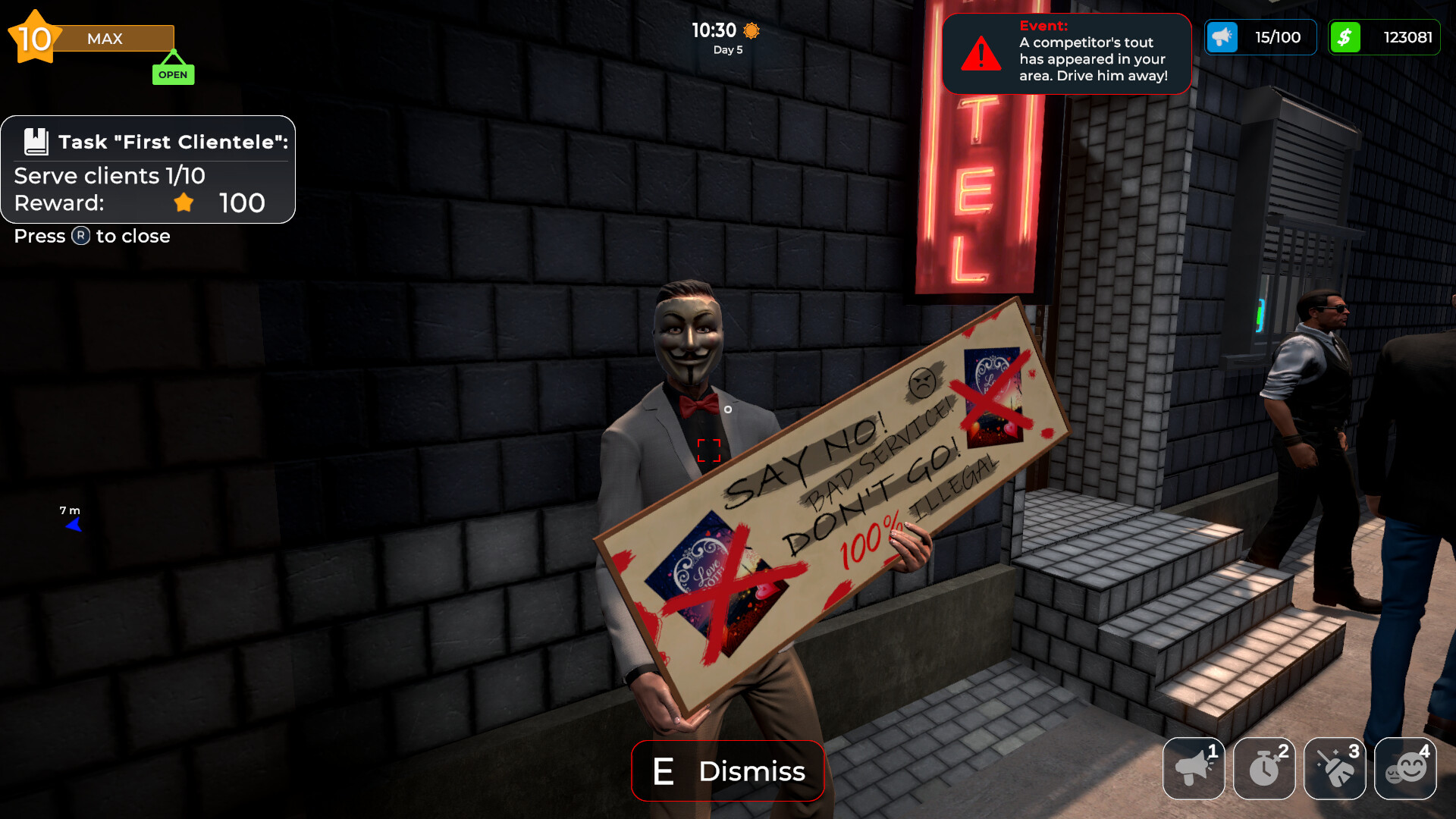 LOVE Hotel Simulator 🏩 screenshot 9