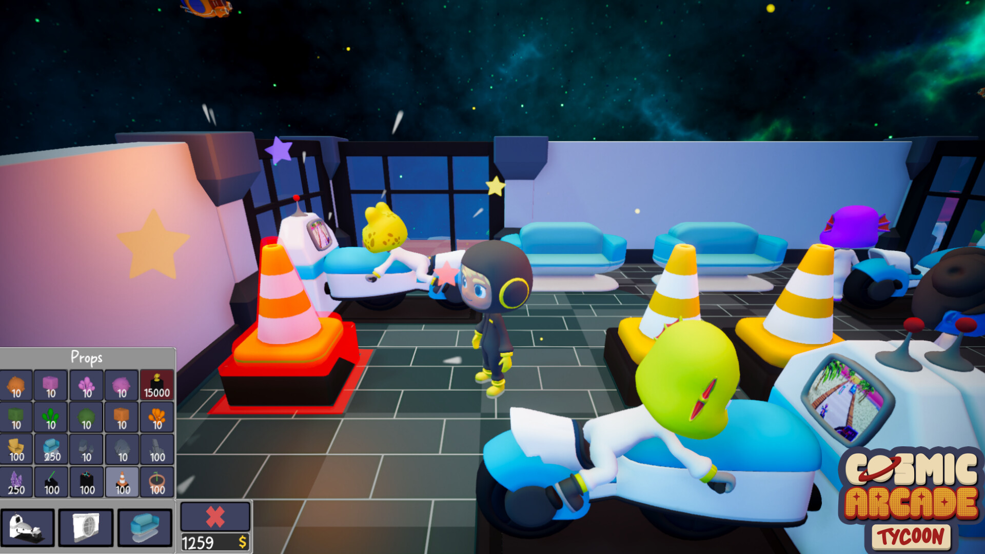 Cosmic Arcade Tycoon screenshot 2