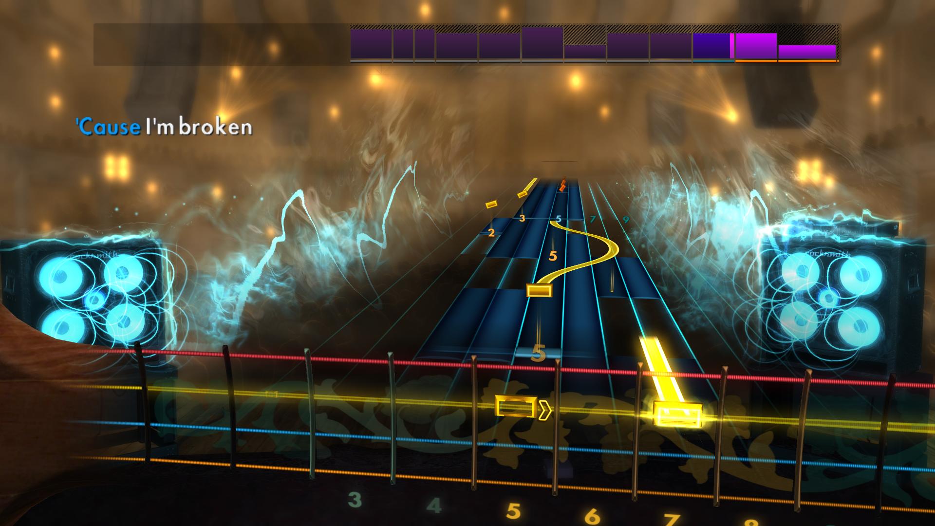 Rocksmith 2014 - Seether - Broken screenshot 4