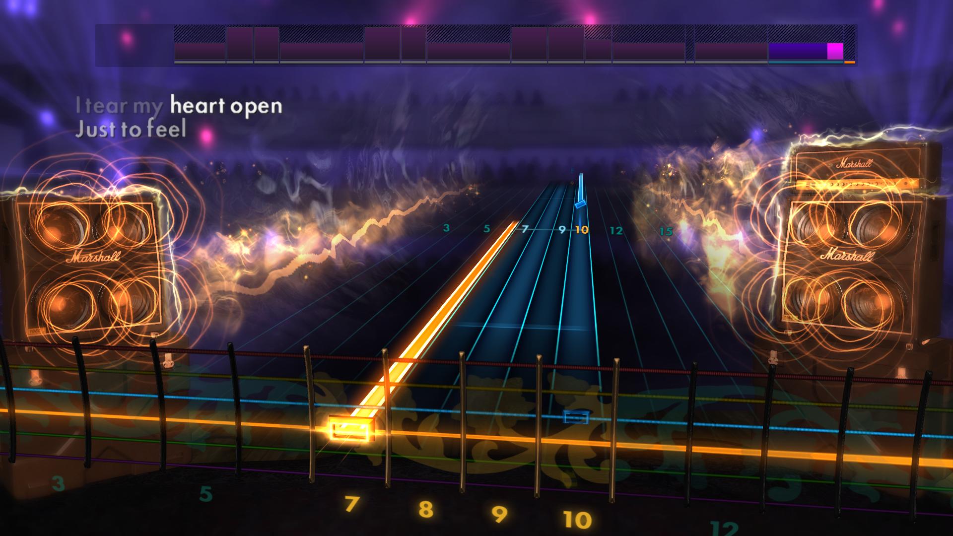 Rocksmith 2014 - Papa Roach - Scars screenshot 2