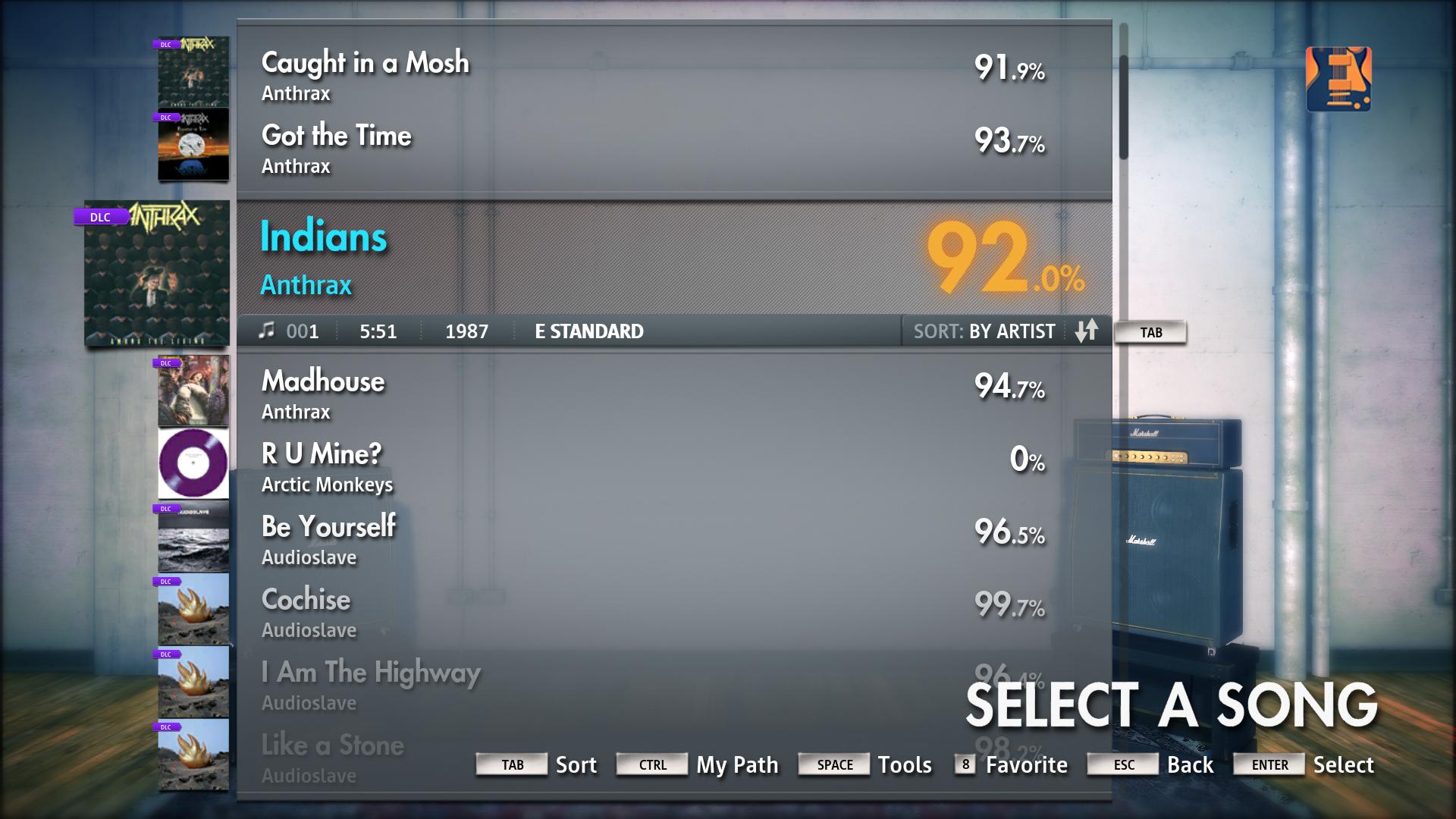 Rocksmith 2014 - Anthrax - Indians screenshot 3