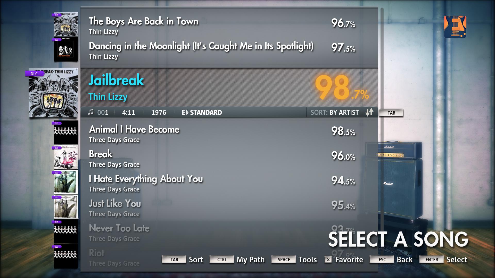 Rocksmith 2014 - Thin Lizzy - Jailbreak screenshot 1