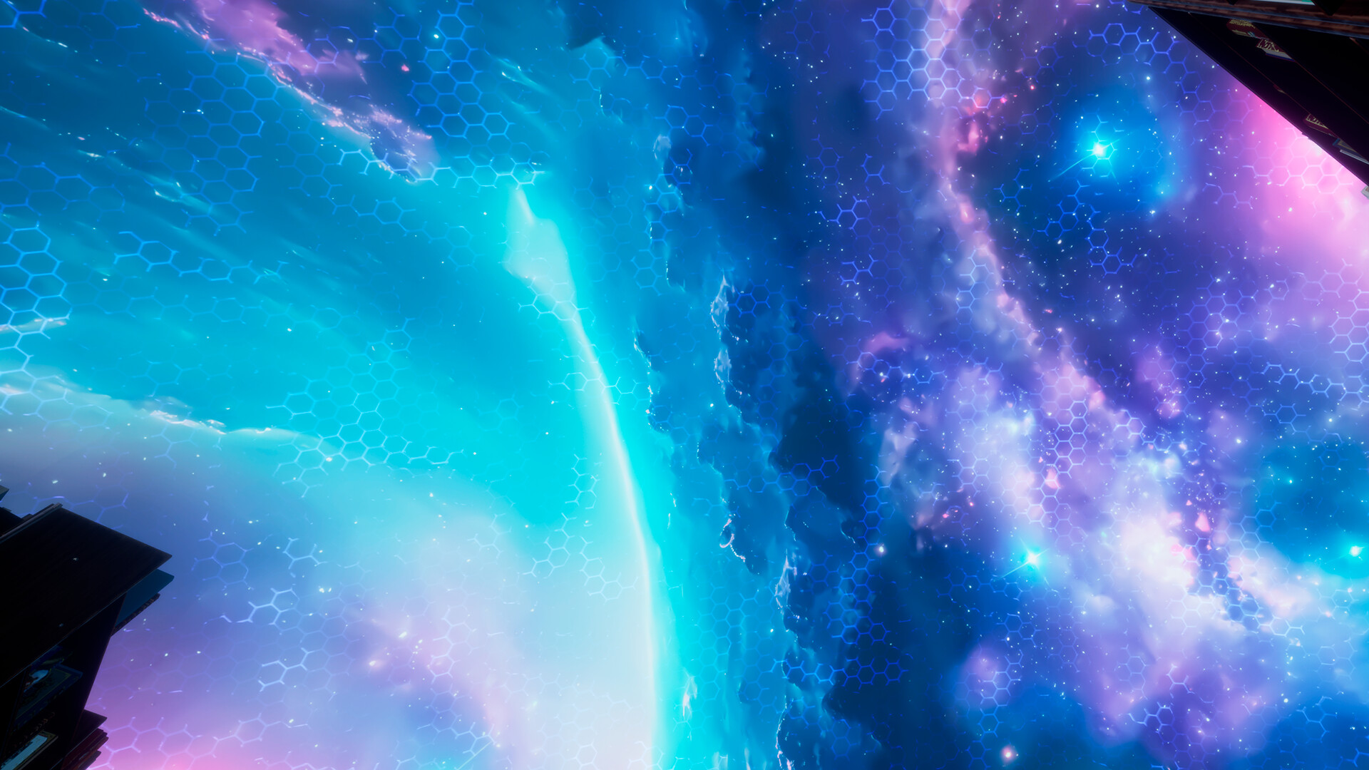 昏暗的走廊，前方似乎有未知的挑戰