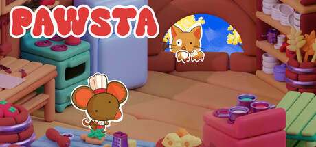 Pawsta 🐭 A Cozy Cooking Game: header artwork