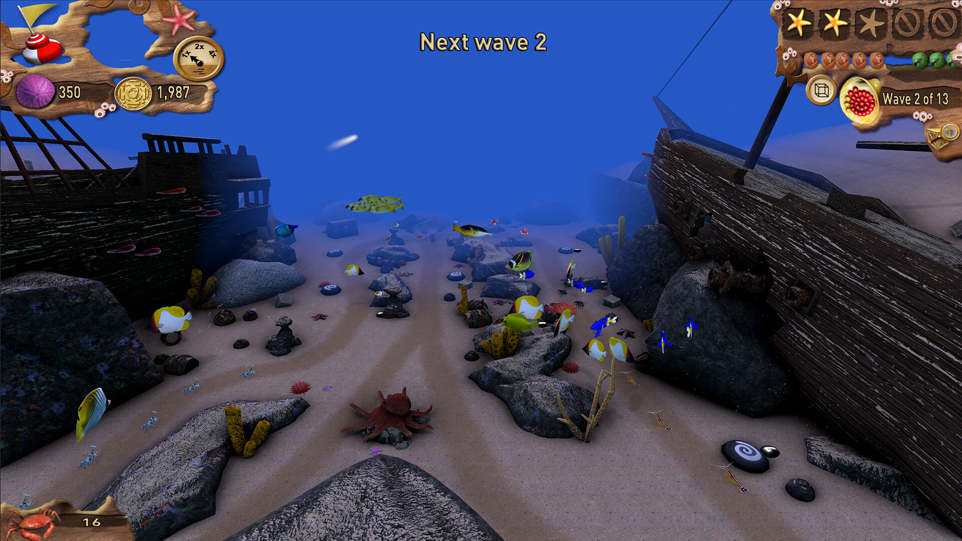 Reef Defense screenshot 2