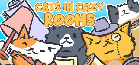 Cats in Cozy Rooms Cover Image