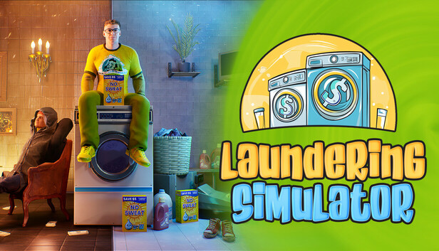 Laundering Simulator - Clean Cash and Laundry no Steam