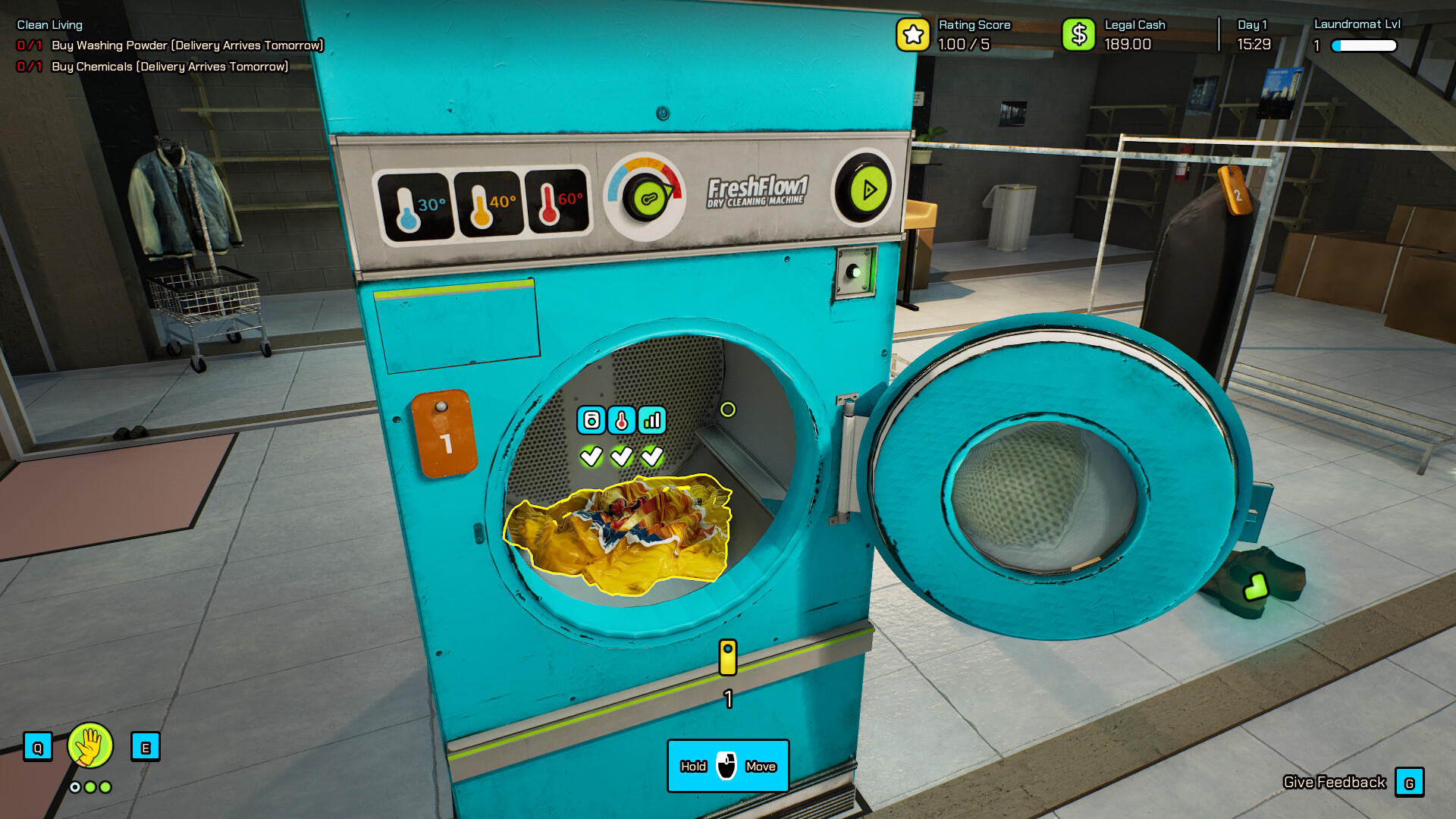 Laundering Simulator screenshot 1