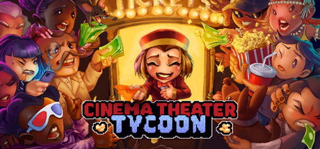 Cinema Theater Tycoon — Steam header